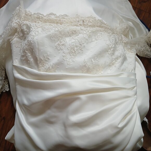 David's Bridal Wedding Gown - Picture 2 of 3